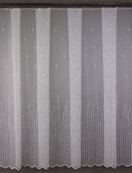 Vyšívaná záclona SILVER RAIN 250cm